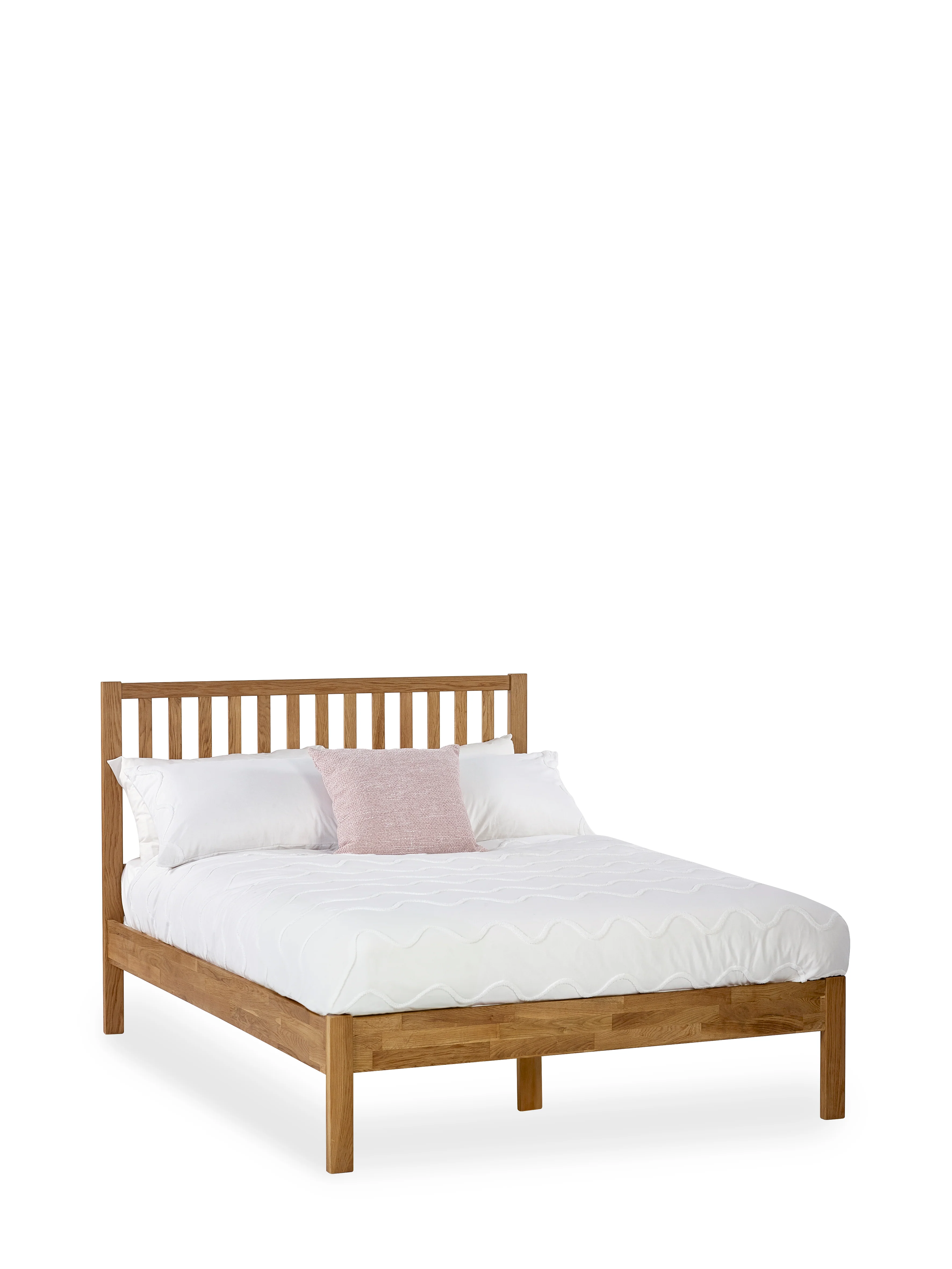 Rowan King Bed - Oak - 150cm - Image 3