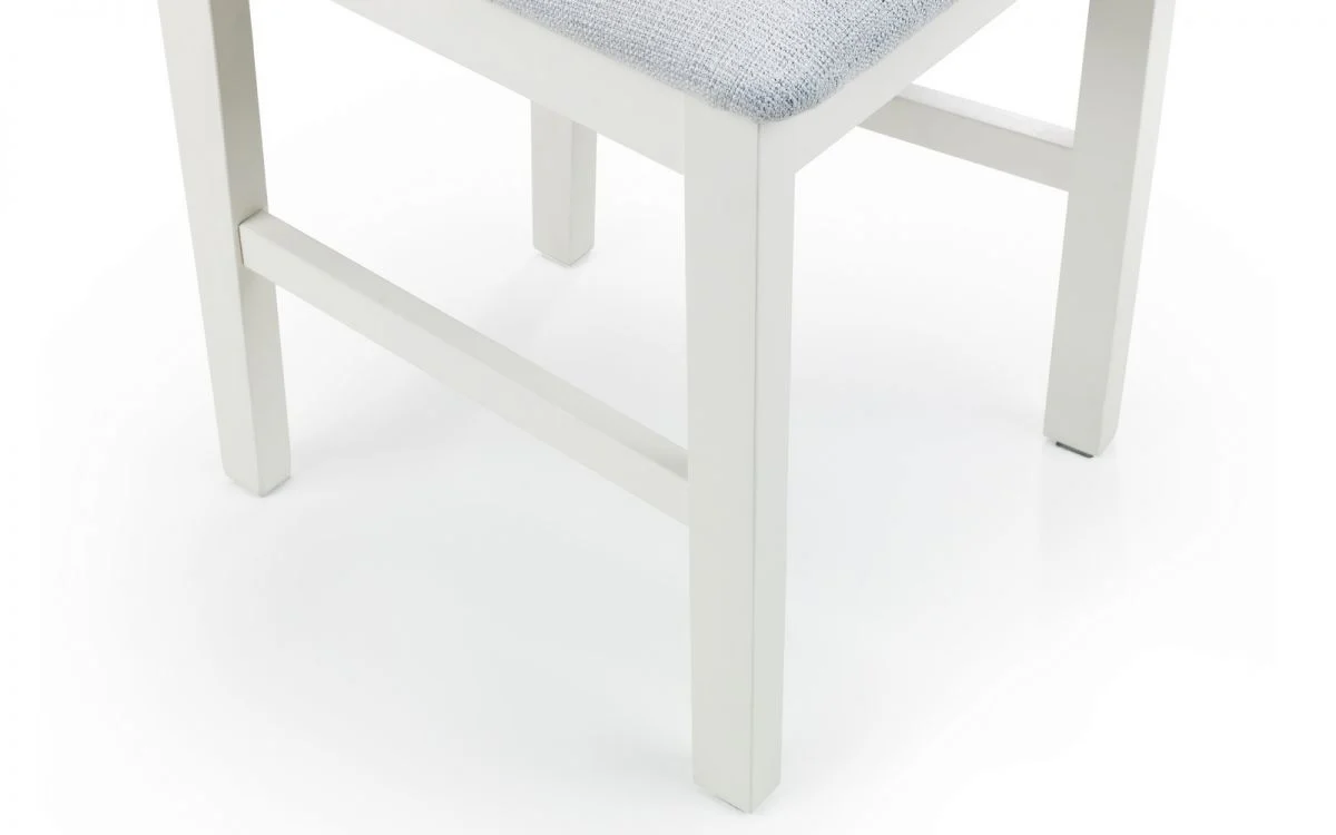 Rowan Dining Chair - Ivory/Oak - Image 4