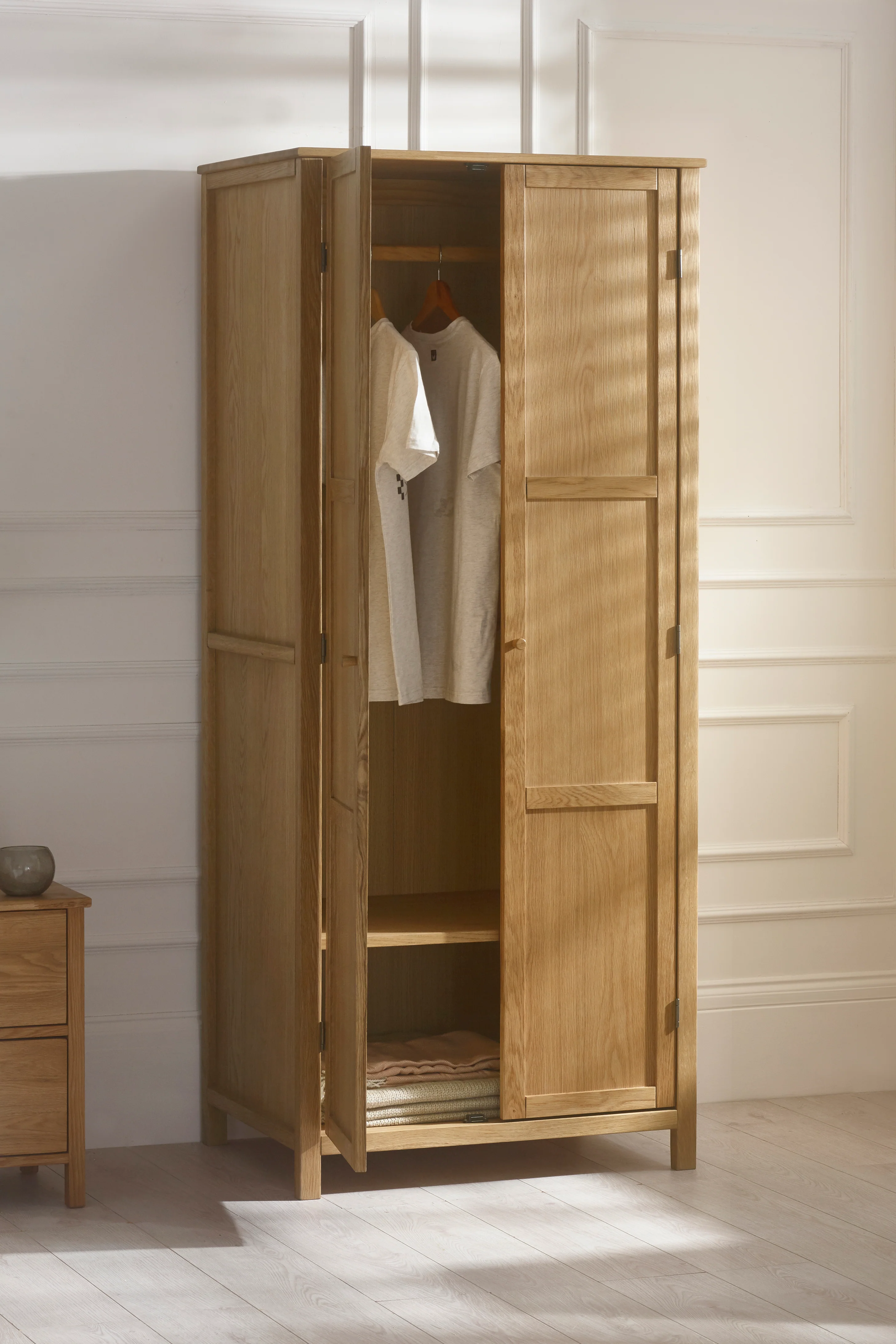 Rowan Wardrobe - Oak - Image 2