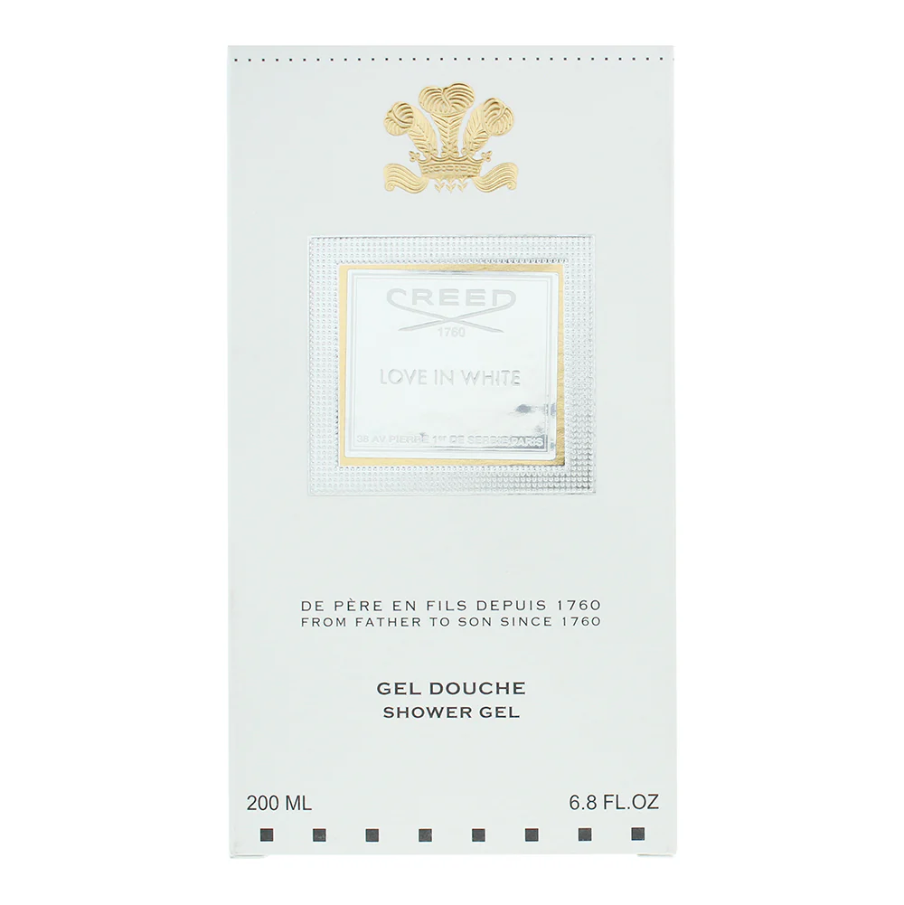 Creed Love In White Shower Gel 200ml - Image 3