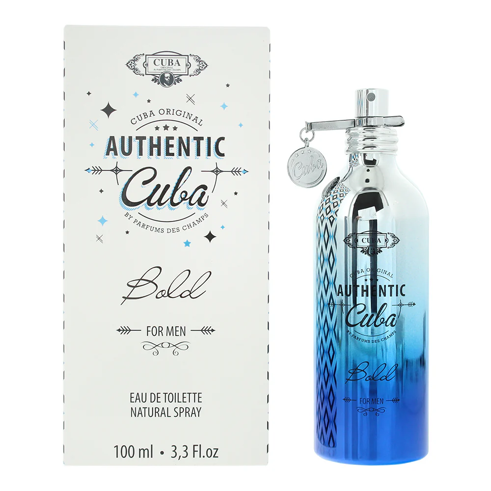 Cuba Authentic Bold For Men Eau De Toilette 100ml