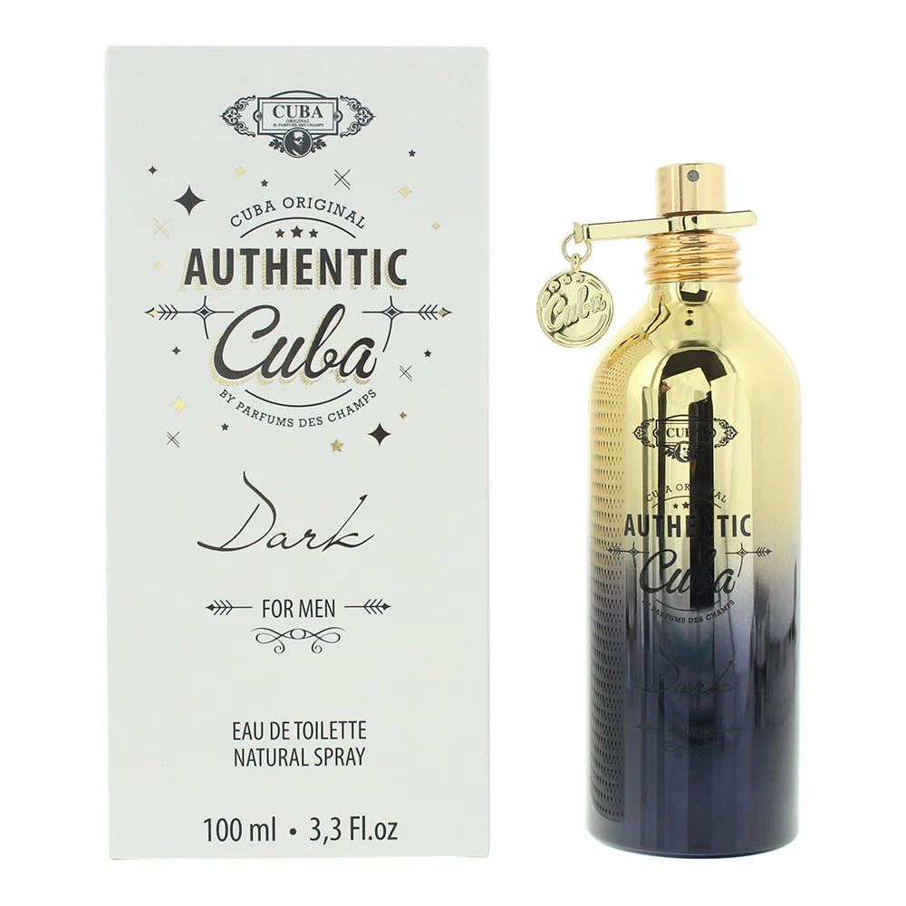 Cuba Authentic Dark For Men Eau De Toilette 100ml