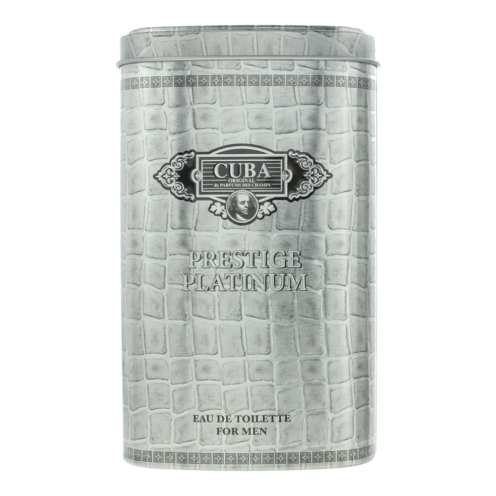 Cuba Prestige Platinum For Men Eau De Toilette 90ml - Image 3