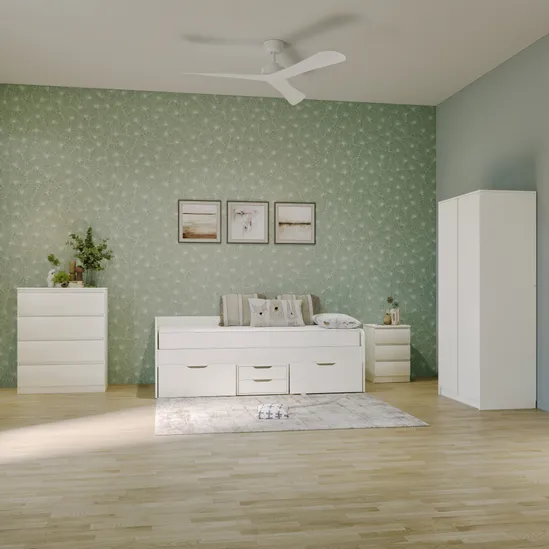 DANTE SINGLE DAY BED - WHITE - Image 8