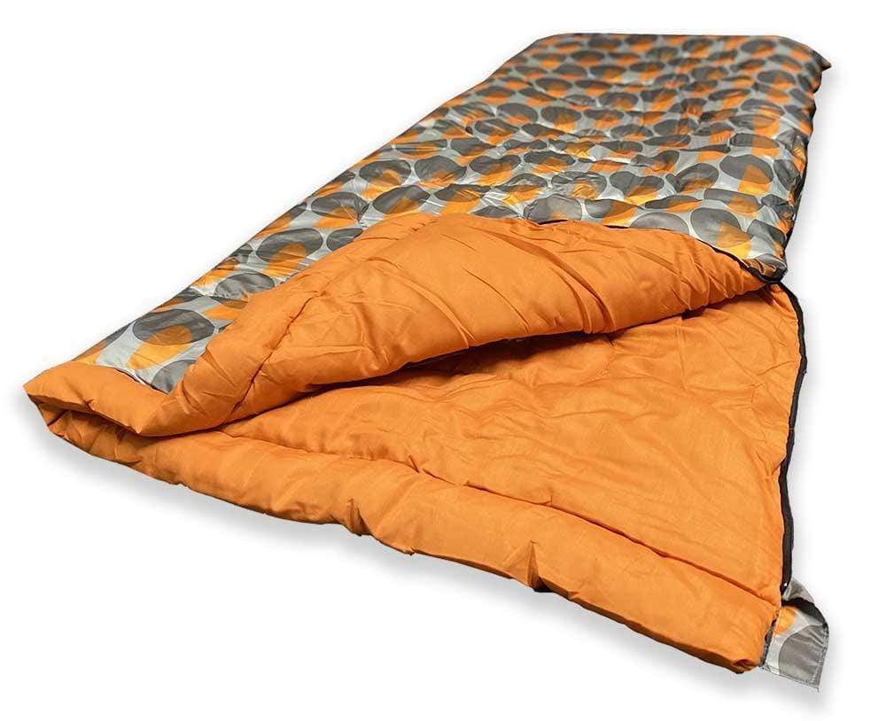 Dark Moon Pattern Single Sleeping Bag - 300gsm fill