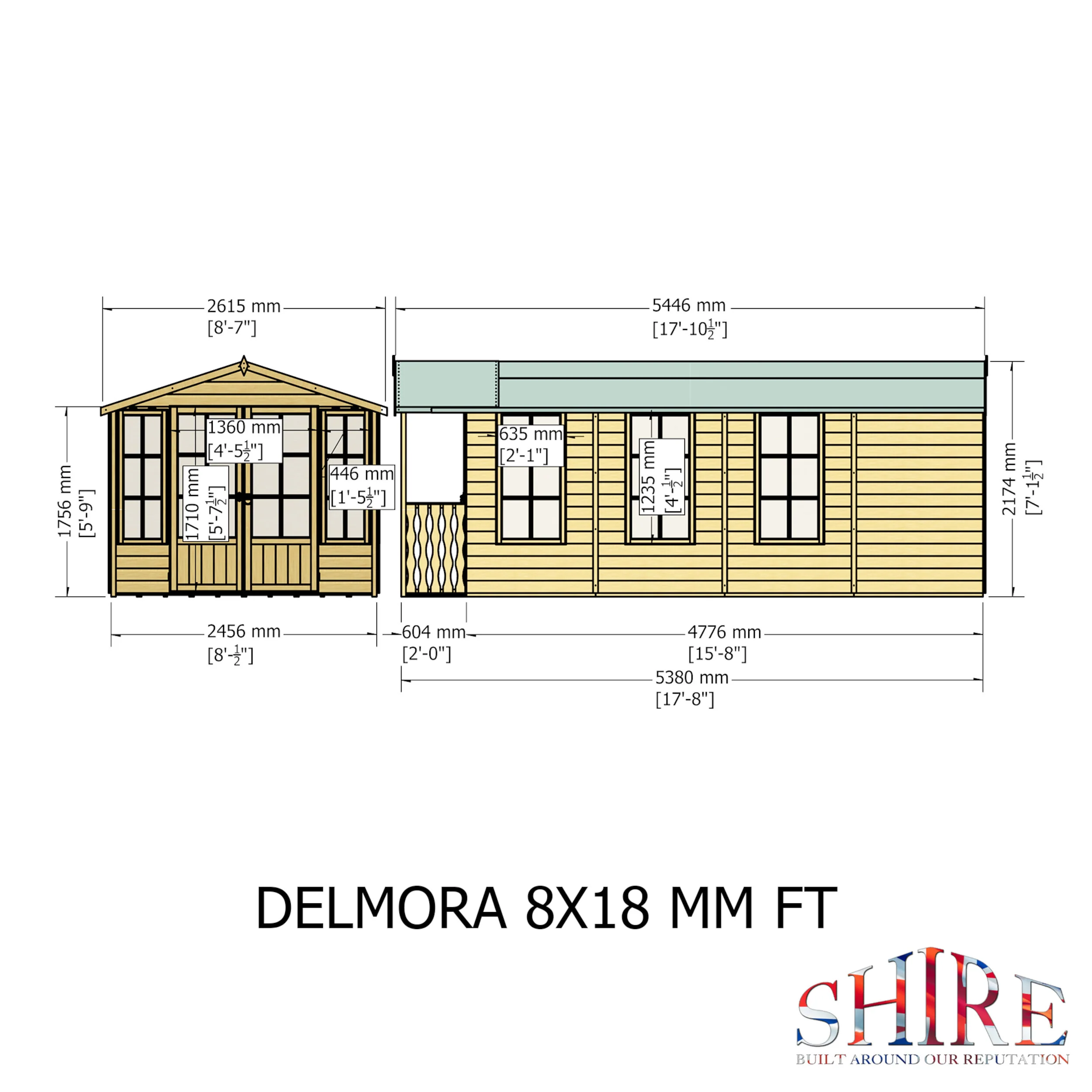 Delmora Summerhouse With Verandah - Image 7