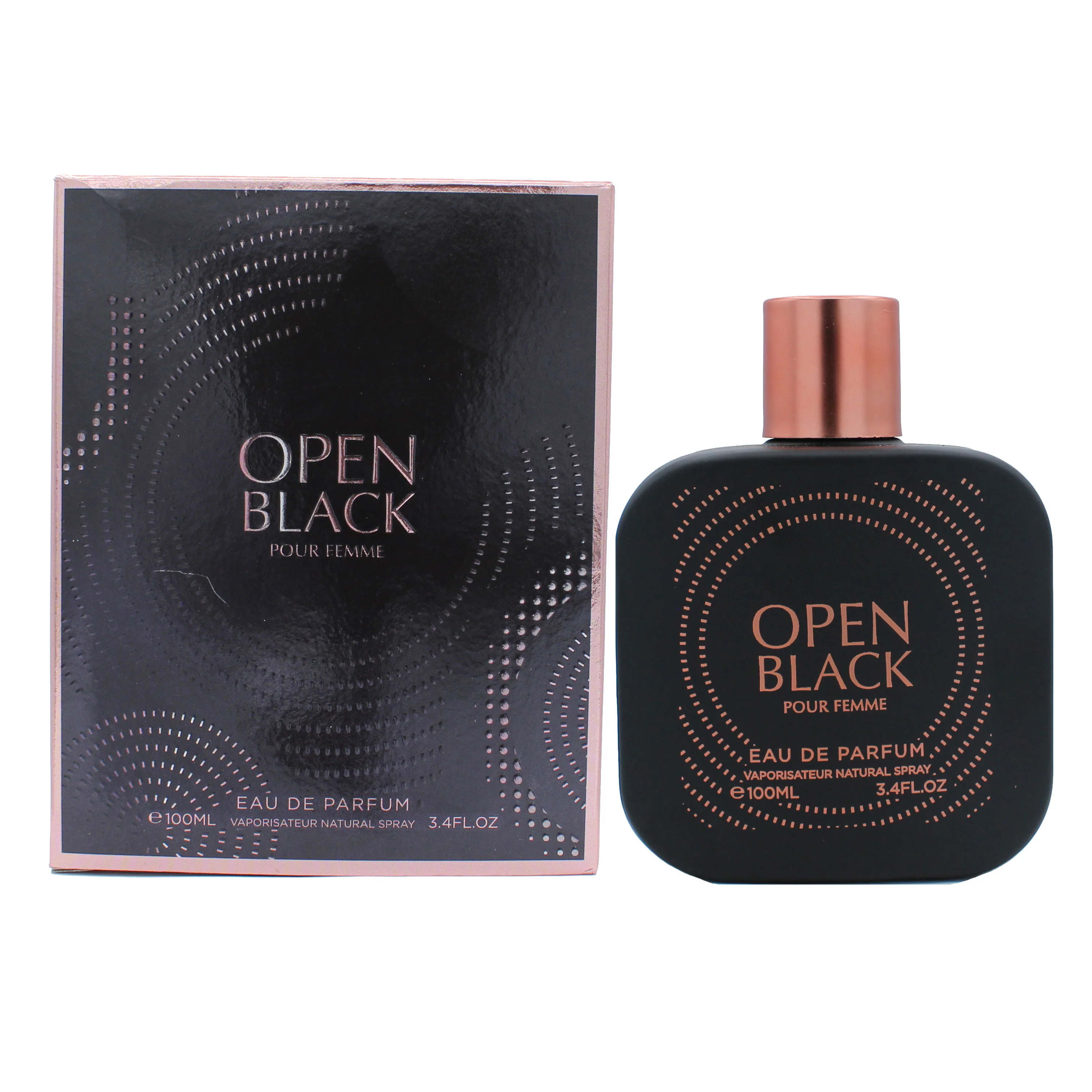 Designer Open Black Pour Femme Eau de Parfum 100ml
