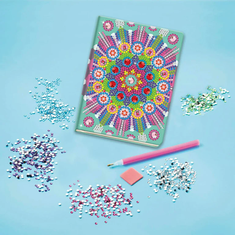 Diamond Paint Notebook Caleidoscope Mandala - Image 2