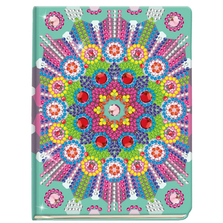 Diamond Paint Notebook Caleidoscope Mandala - Image 3
