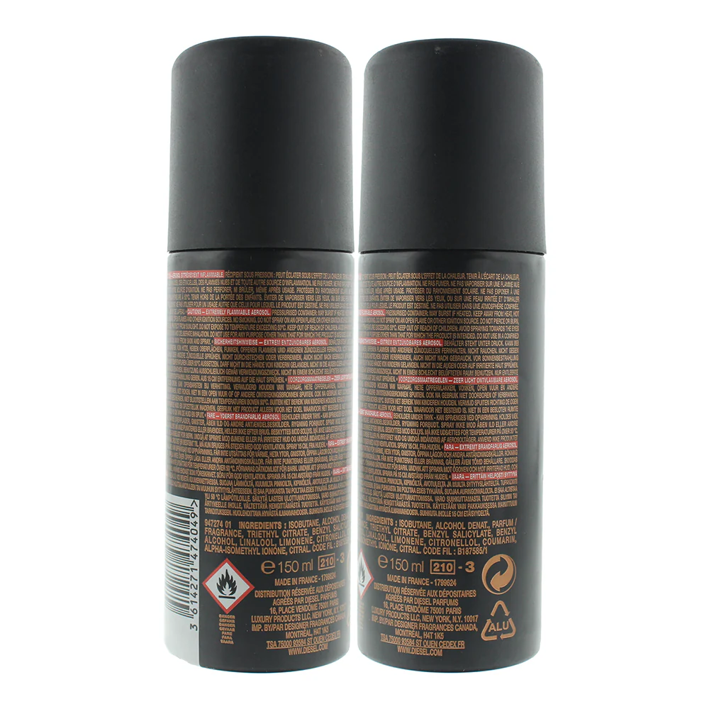 Diesel Bad Deodorant Spray 150ml - Image 2