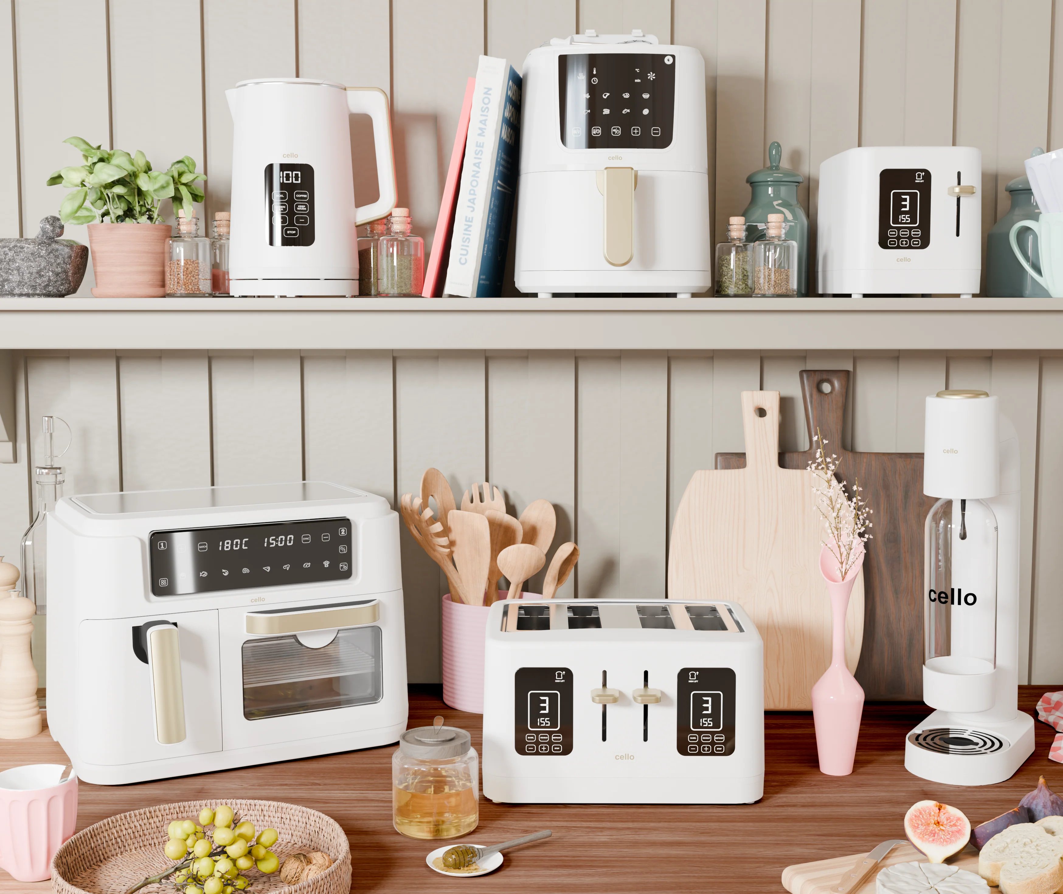 Cello Digital 4 Slice Toaster With Bagel Function - Image 10