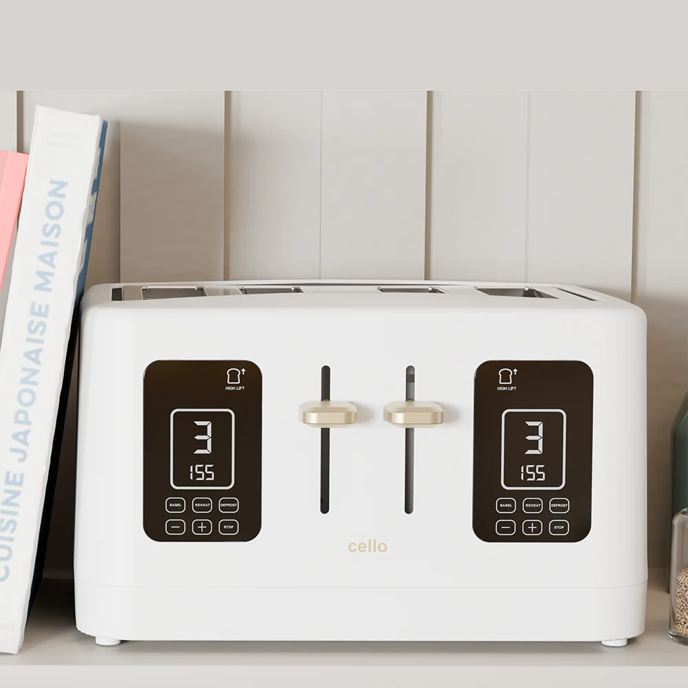 Cello Digital 4 Slice Toaster With Bagel Function - Image 11