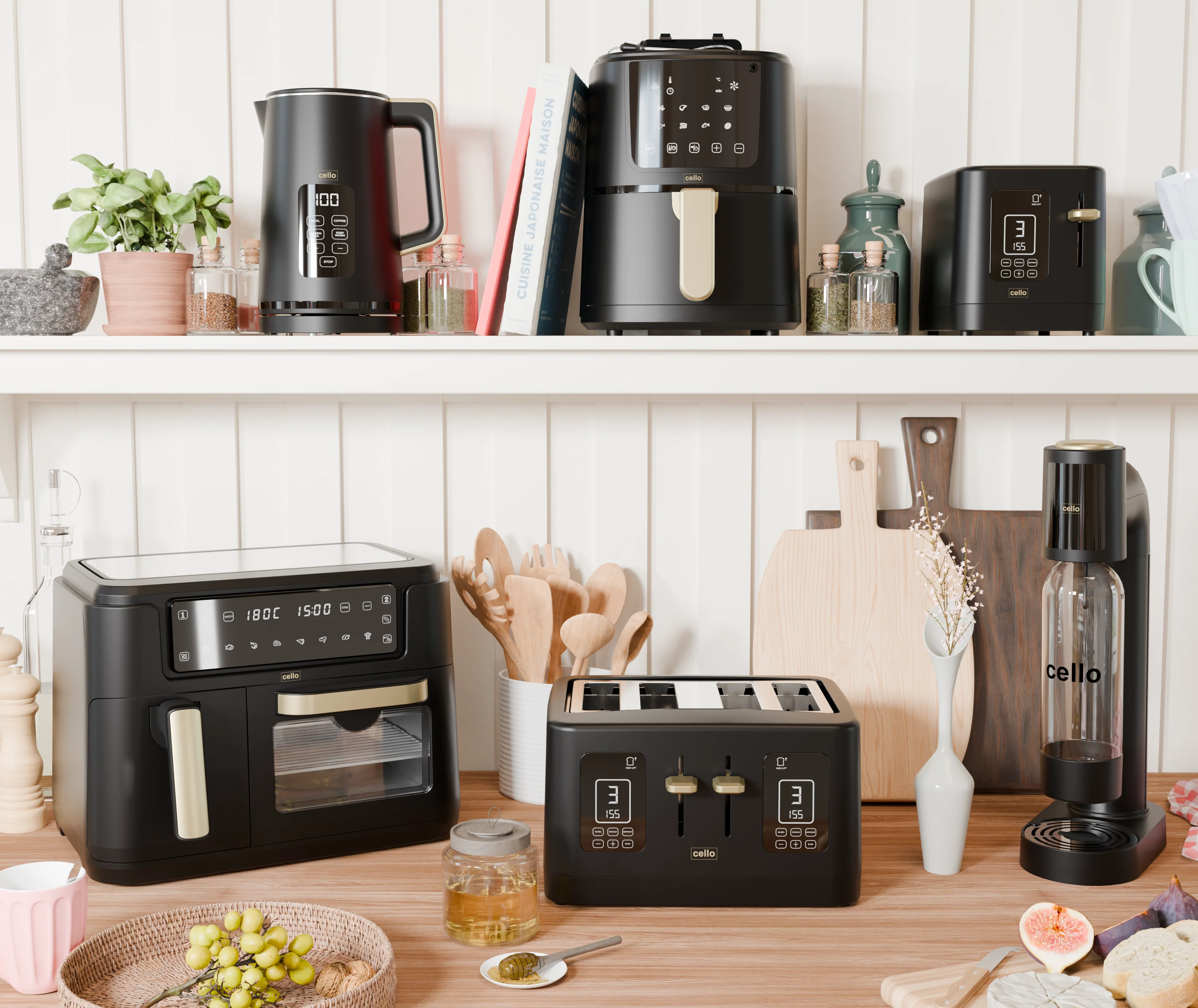 Cello Digital 4 Slice Toaster With Bagel Function - Image 3