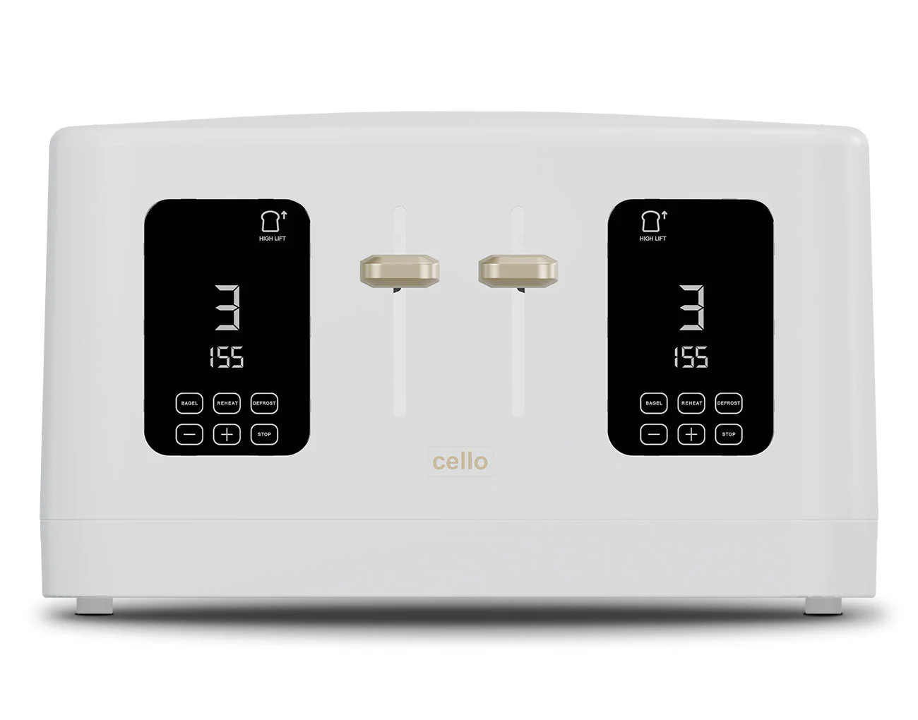 Cello Digital 4 Slice Toaster With Bagel Function - Image 9