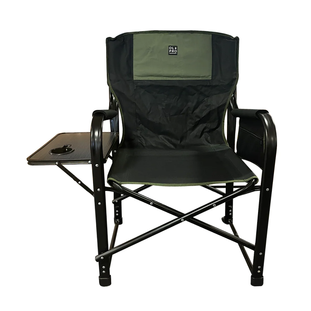 Directors Chair Green & Black