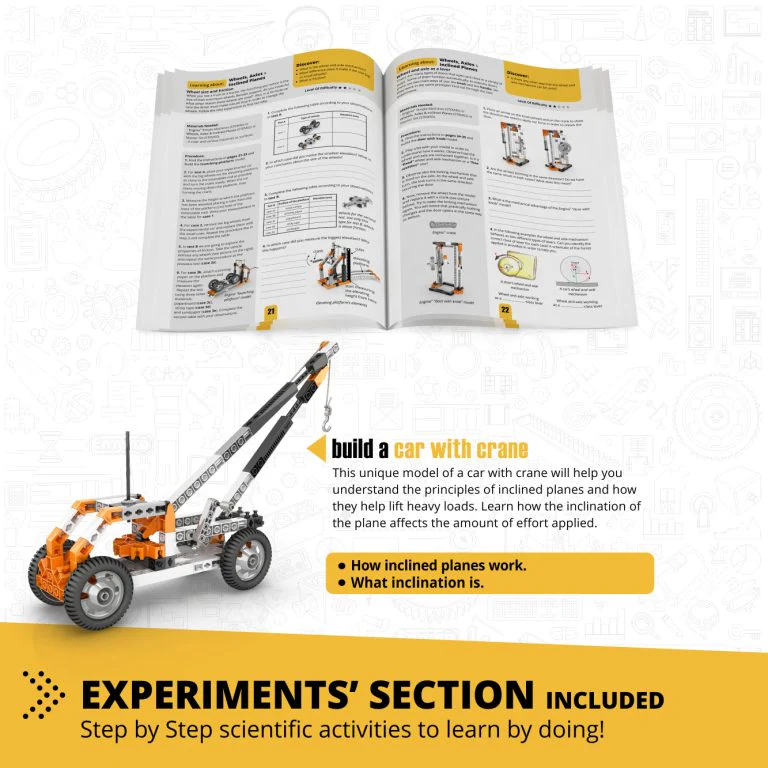 Discovering Stem Mechanics Wheels, Axles & Inclined Planes - Image 4