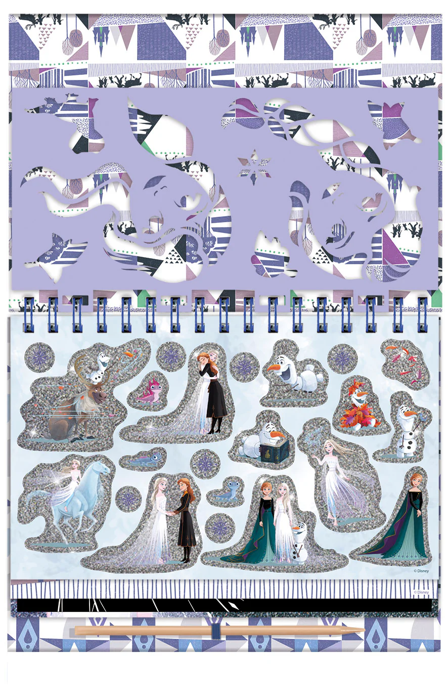 Disney Frozen Scratch Book - Image 3