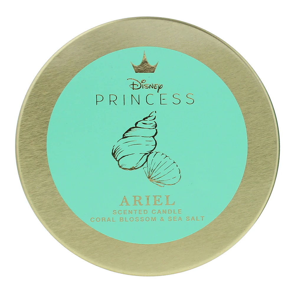 Disney Princess Ariel Coral Blossom And Sea Salt Scented Candle 213g - Image 3