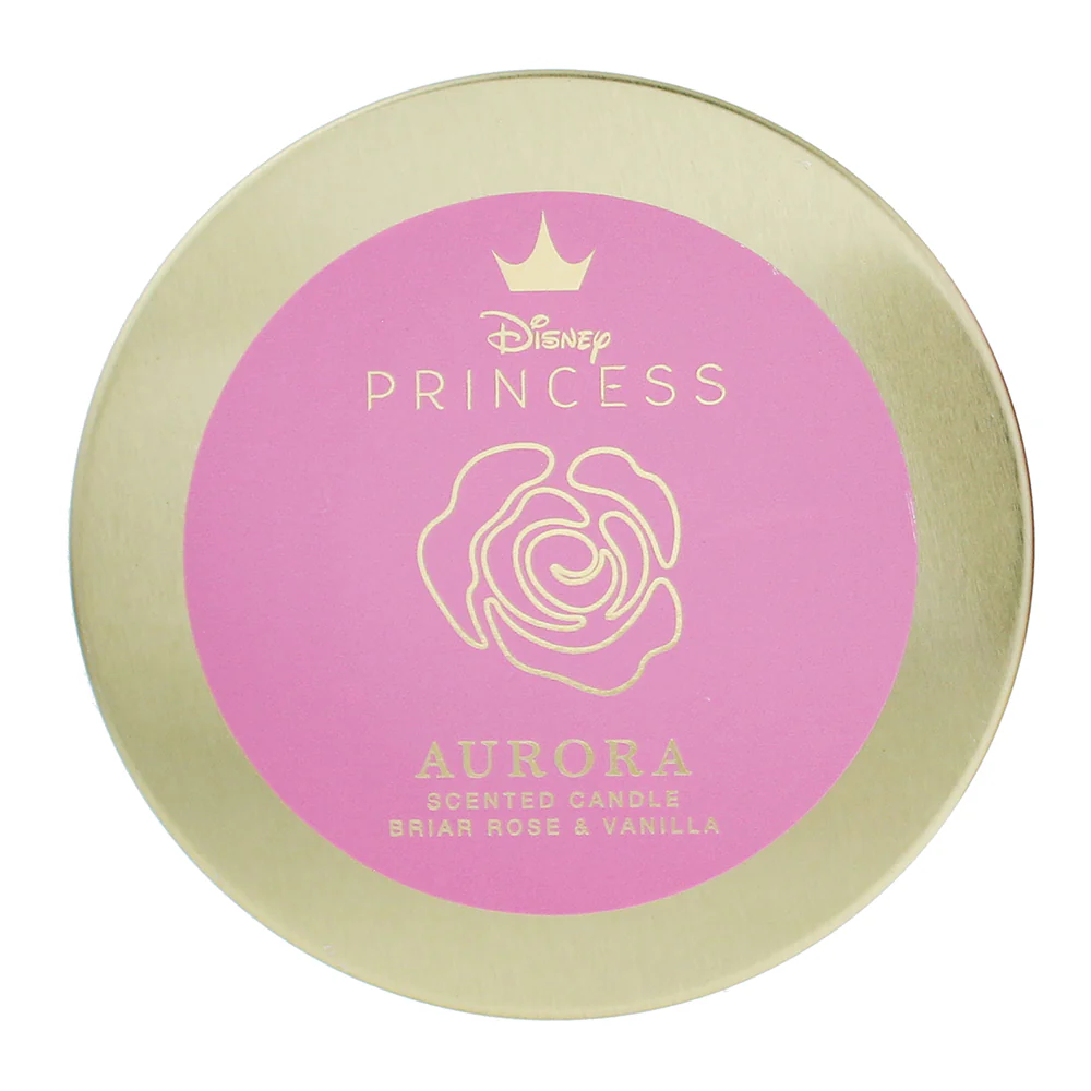 Disney Princess Aurora Briar Rose And Vanilla Scented Candle 213g - Image 3