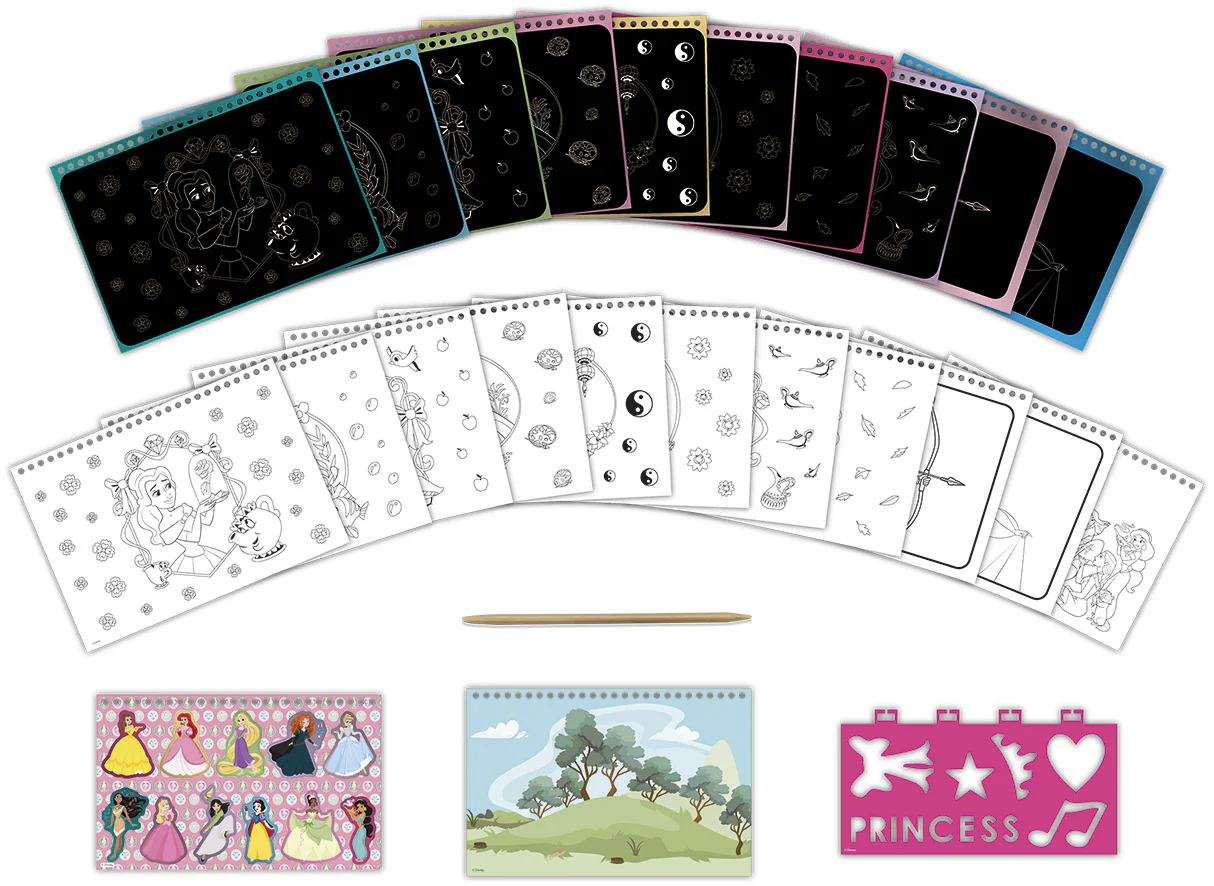 Disney Princess Scratch Book - Image 2