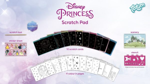 Disney Princess Scratch Book - Image 3