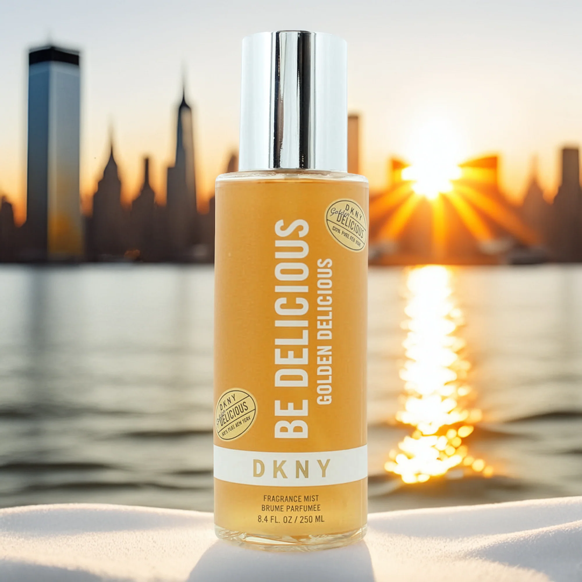 DKNY Be Delicious Golden Delicious Fragrance Mist 250ml - Image 2