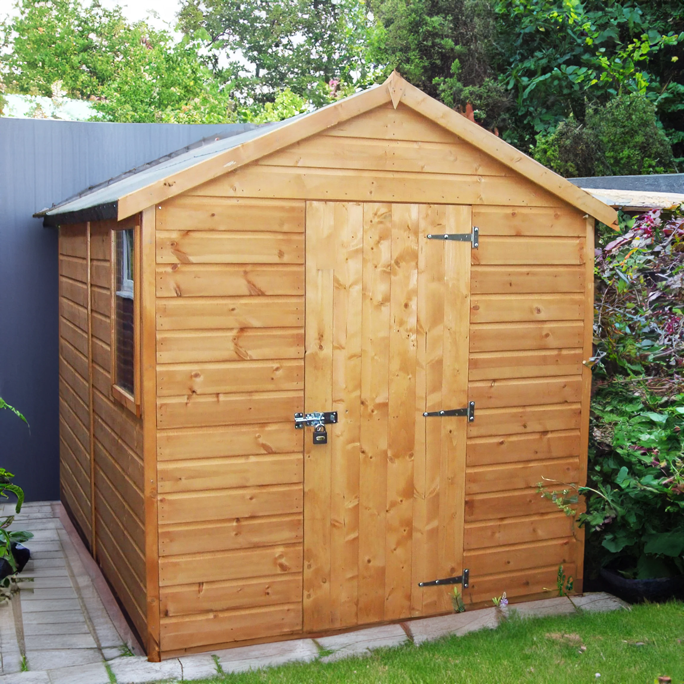 Durham 6 X 8 Shiplap Apex Shed - Image 2