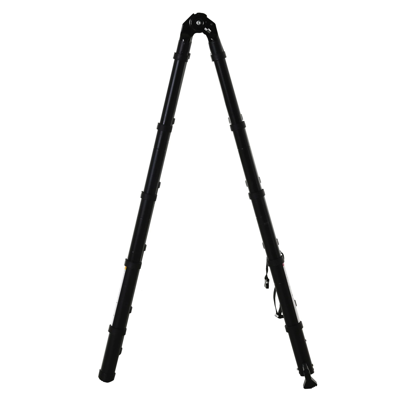 DURHAND 3.2m Extendable Aluminium Ladder, Portable 10 Step Ladder, Black - Image 9