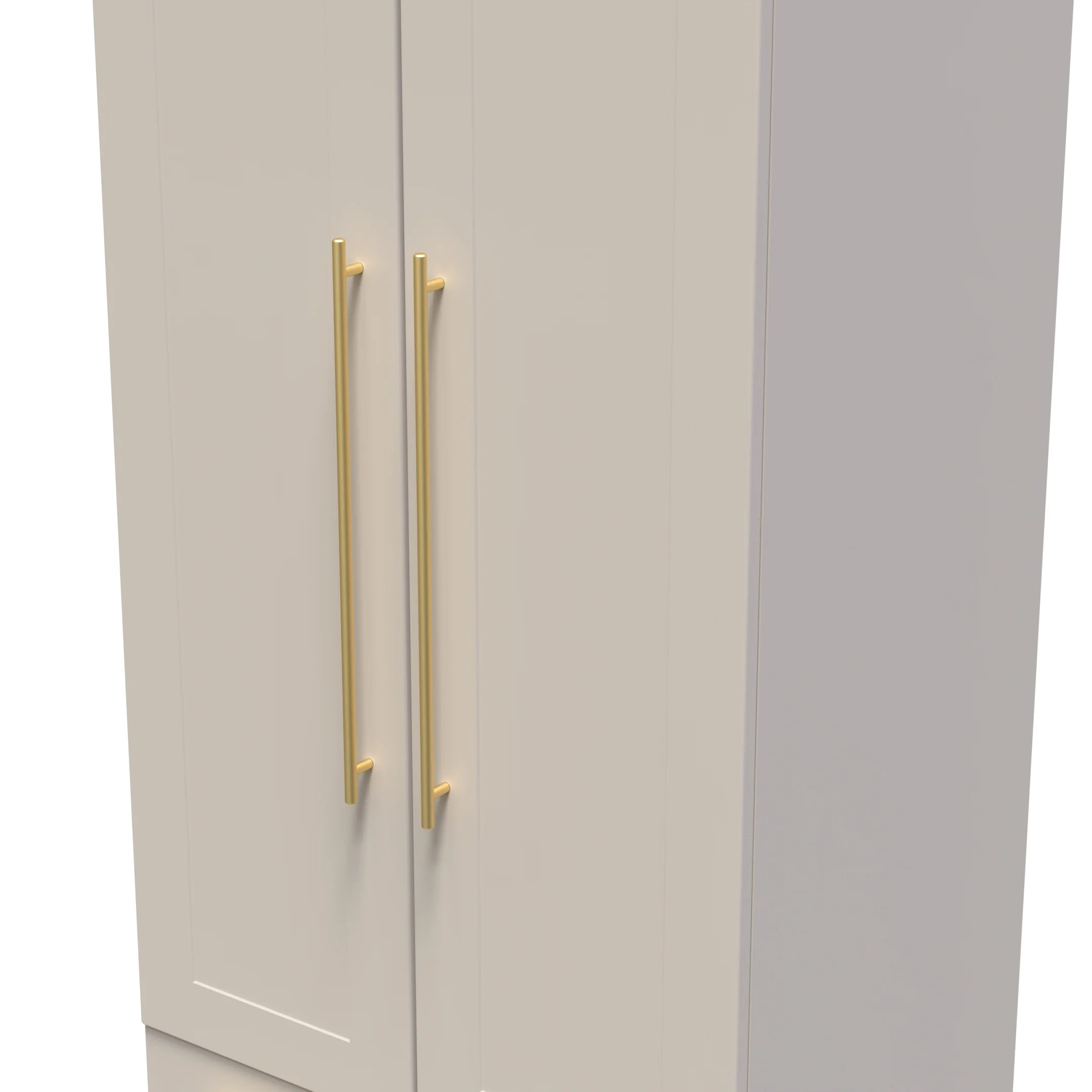 Ealing Ready Assembled 2 Door 2 Drawer Wardrobe in Kashmir Matt - Image 4