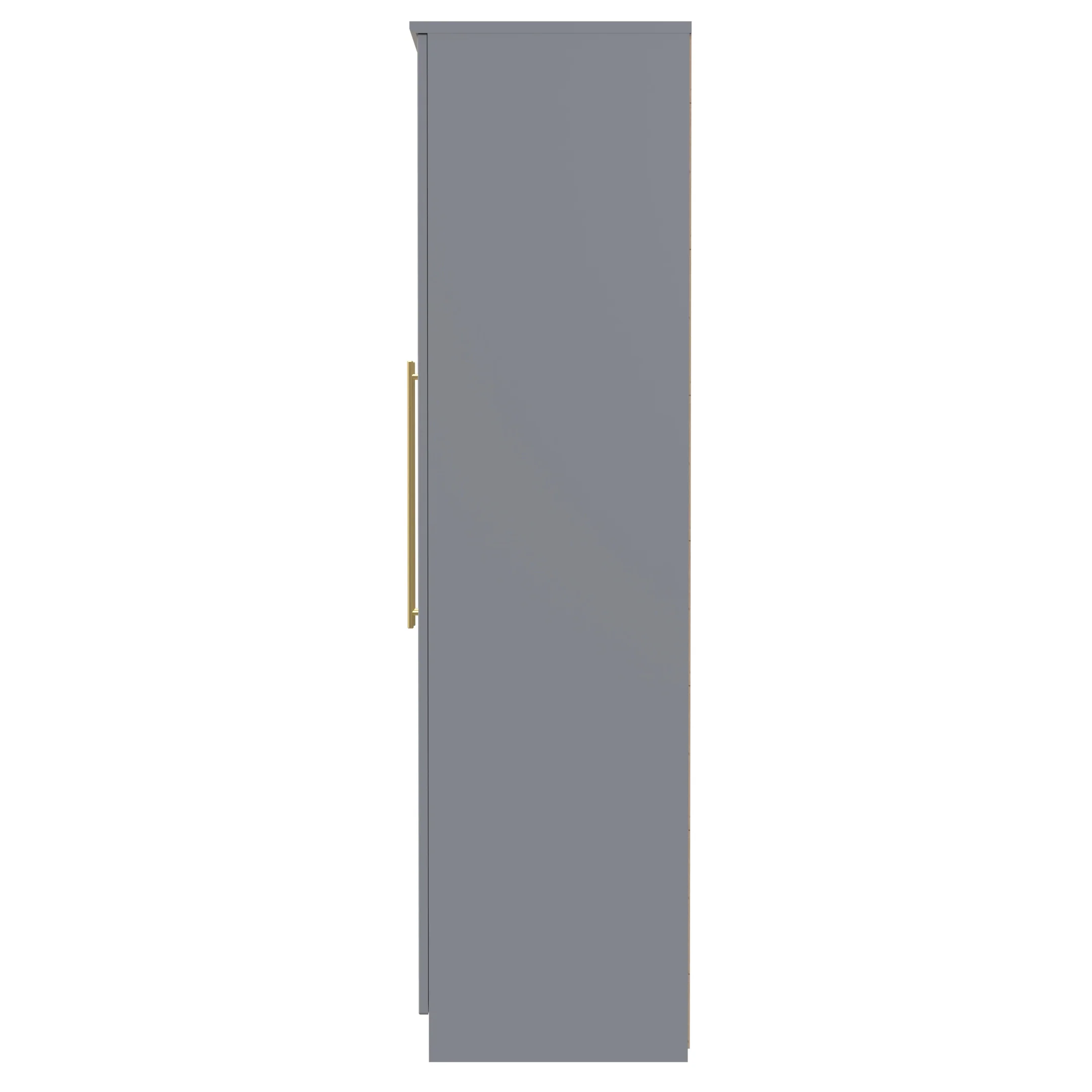 Ealing Ready Assembled 2 Door Wardrobe in Dusk Grey - Image 2
