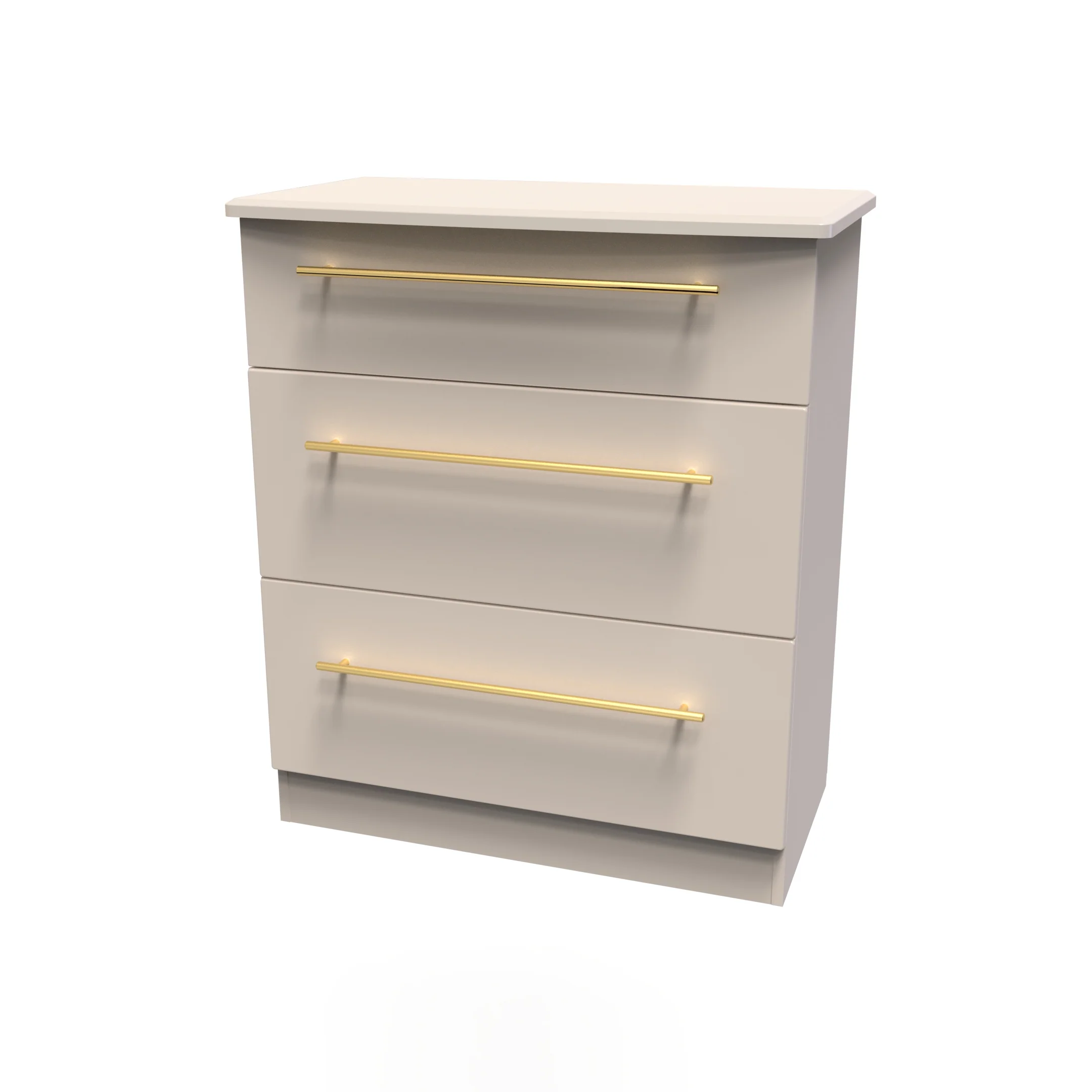 Ealing Ready Assembled 3 Drawer Deep Chest in Kashmir Matt - Image 3