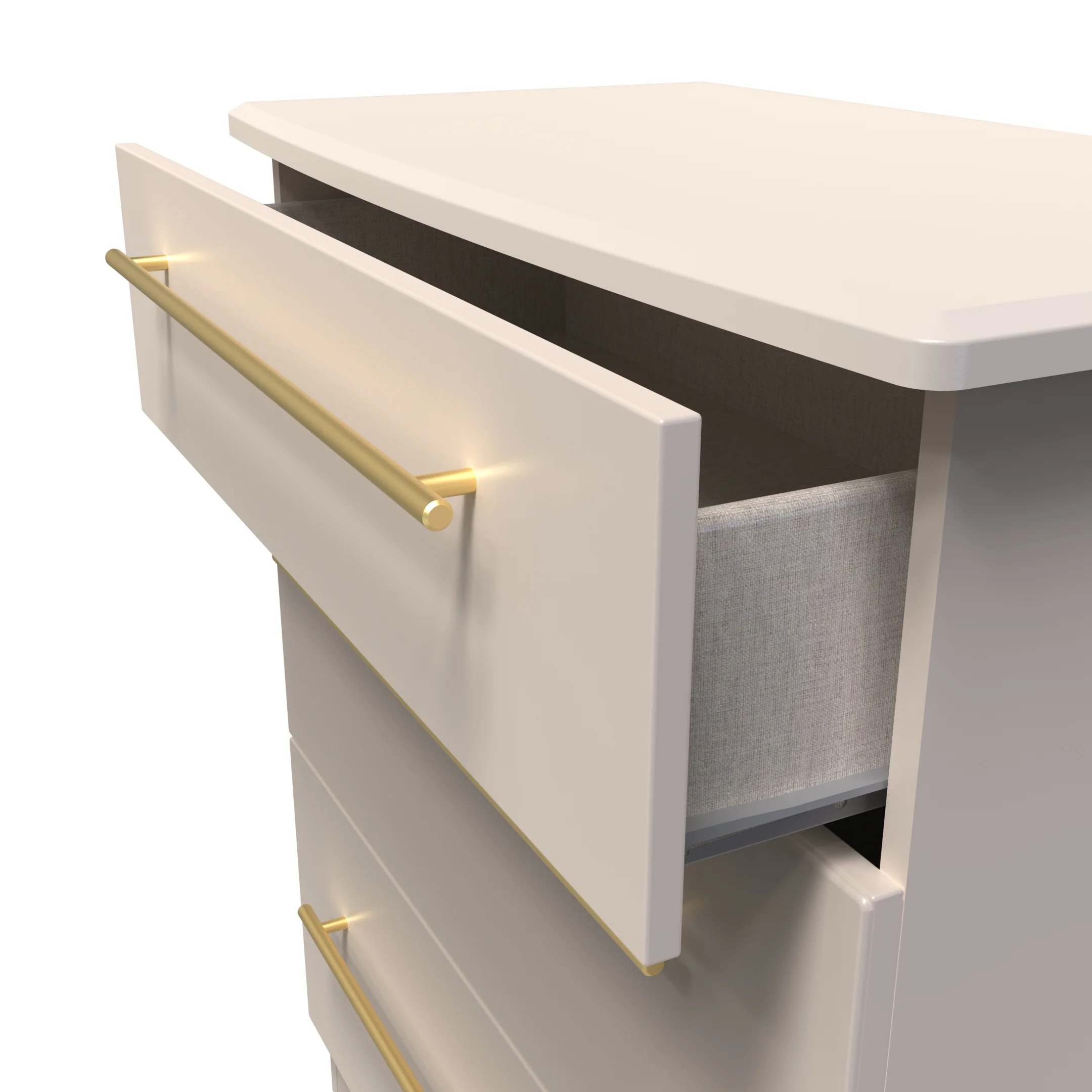 Ealing Ready Assembled 3 Drawer Deep Chest in Kashmir Matt - Image 5