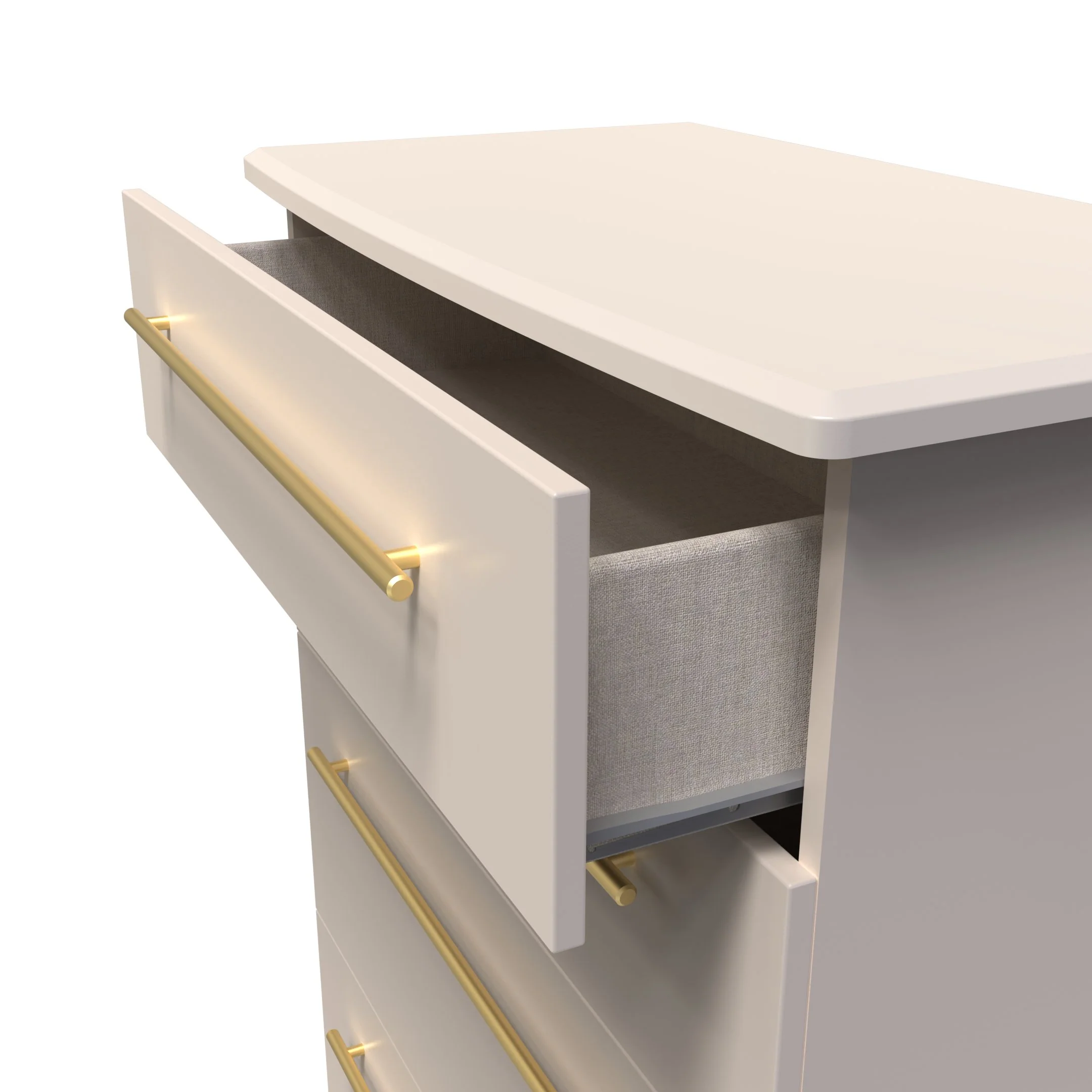 Ealing Ready Assembled 4 Drawer Deep Chest in Kashmir Matt - Image 5