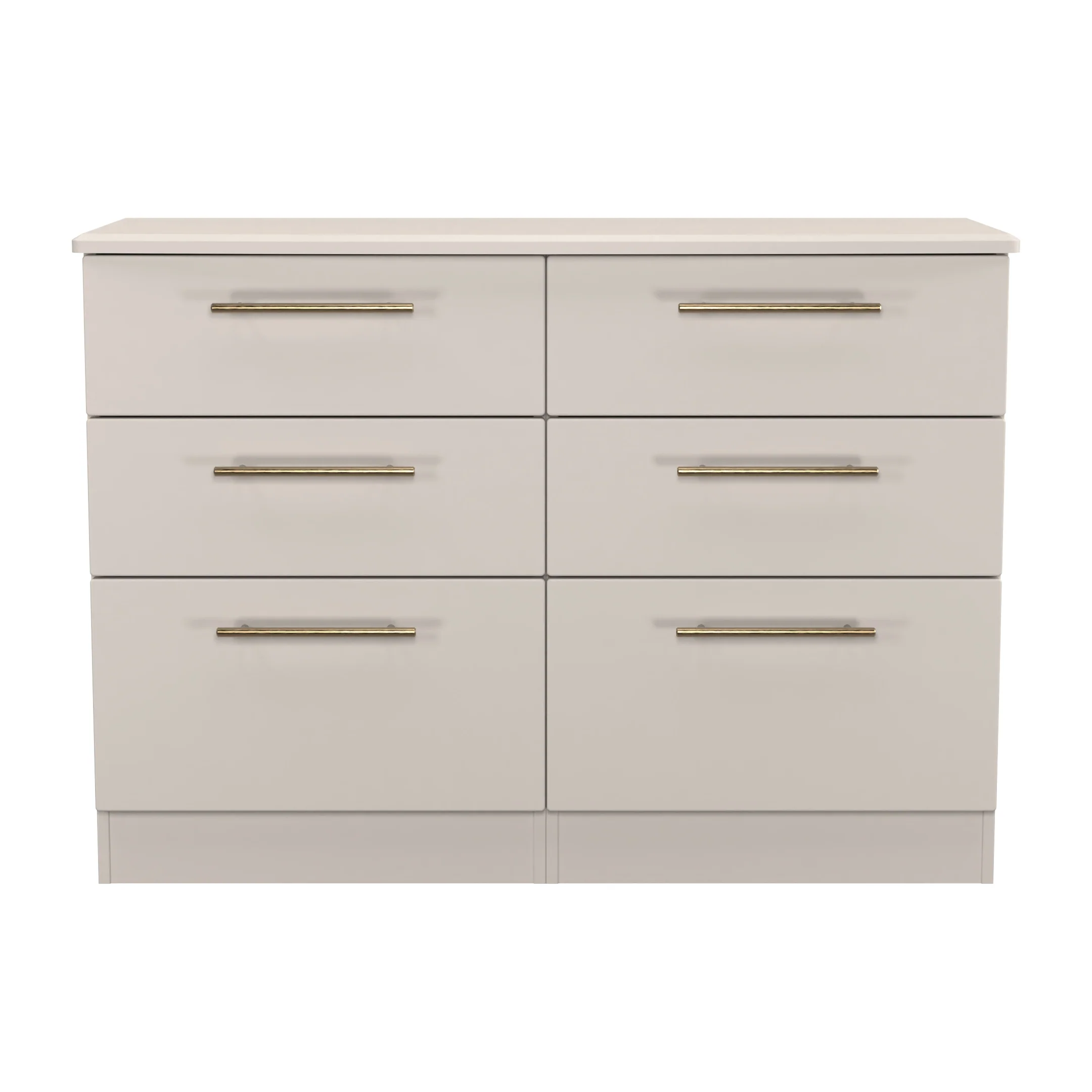Ealing Ready Assembled 6 Drawer Wide Chest in Kashmir Matt - Image 2