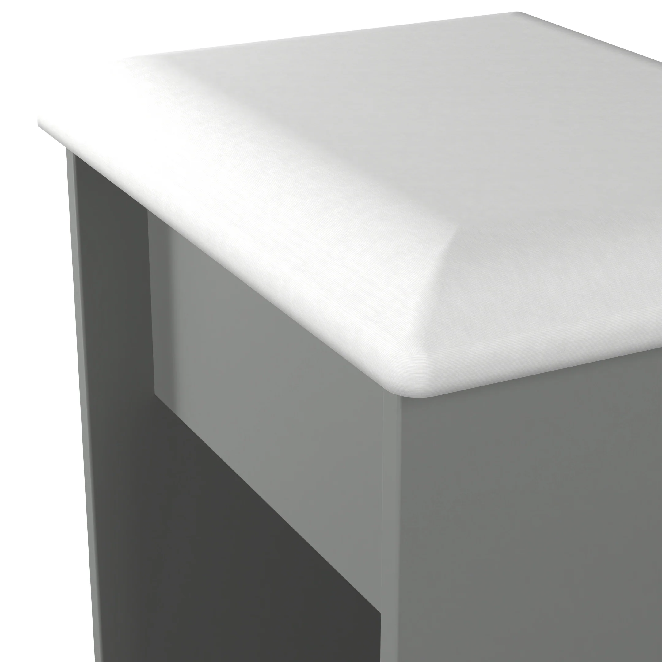 Ealing Ready Assembled Stool in Dusk Grey - Image 4