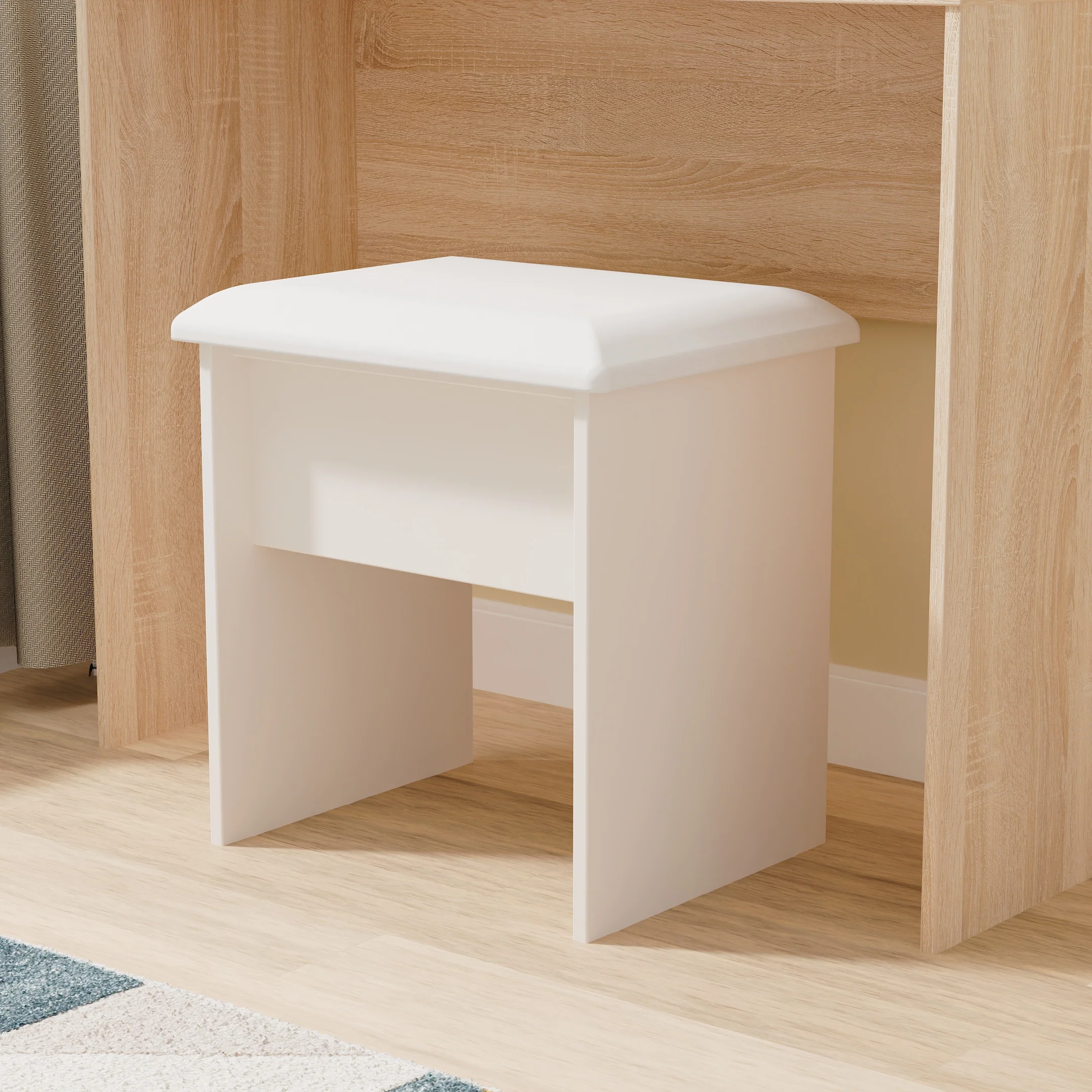 Ealing Ready Assembled Stool in Kashmir Matt