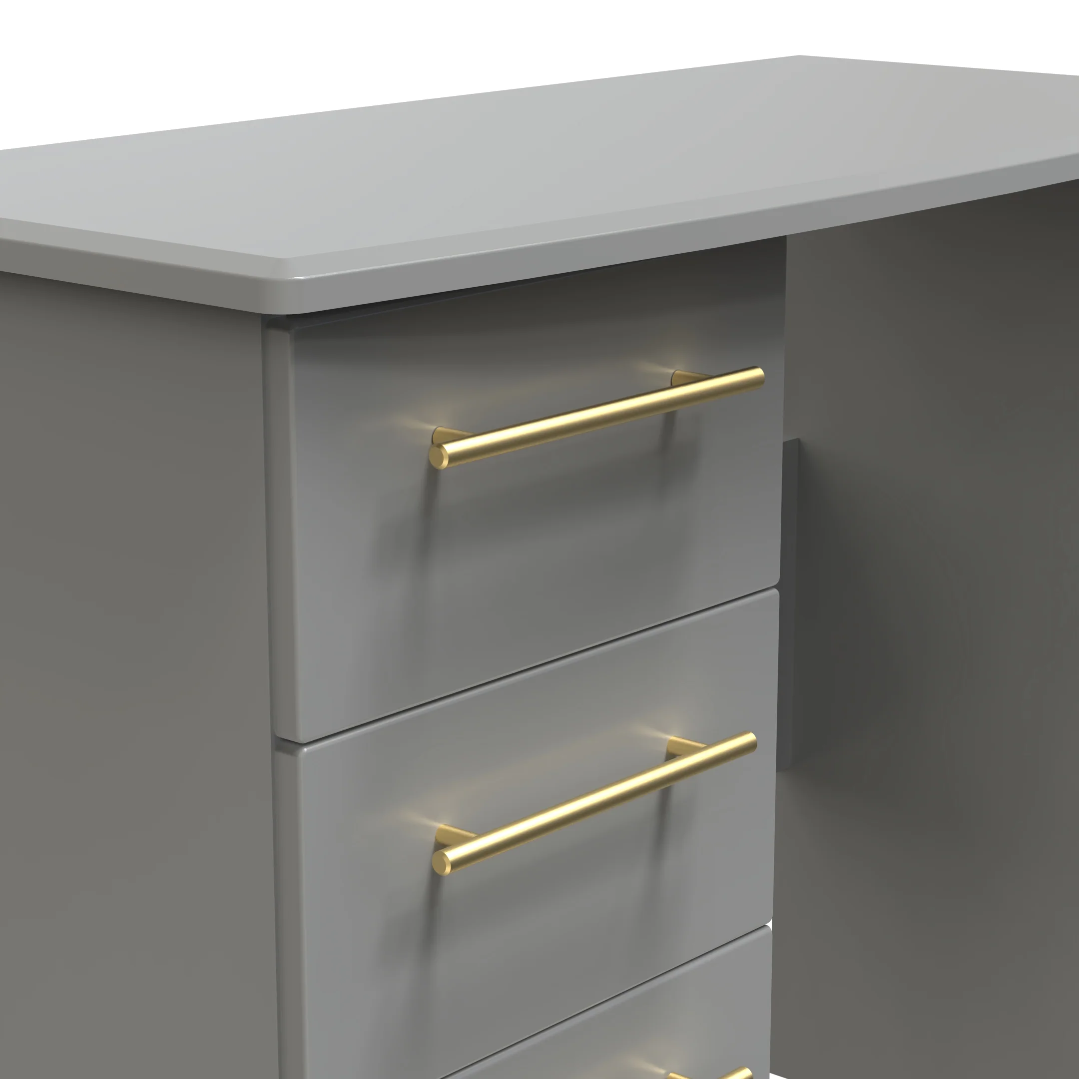 Ealing Ready Assembled Vanity in Dusk Grey - Image 7