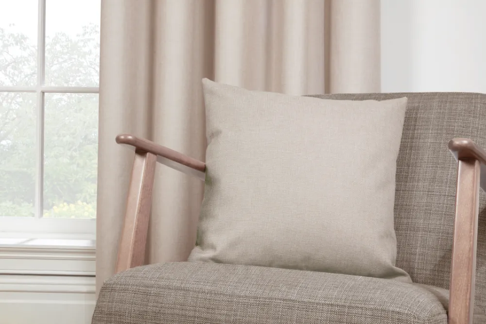 ECLIPSE NATURAL POLYESTER FILLED CUSHION