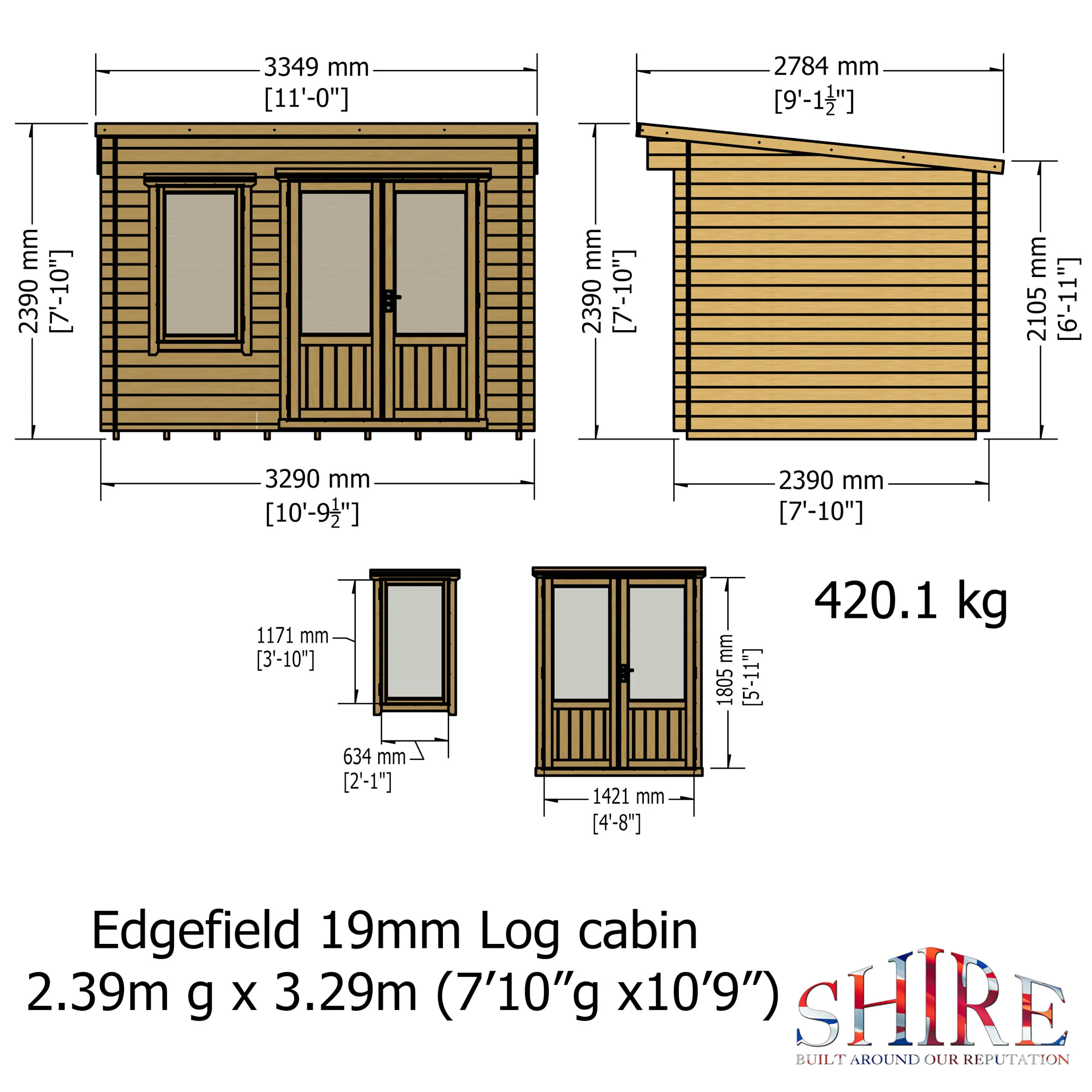 Edgefield Log Cabin - Image 11