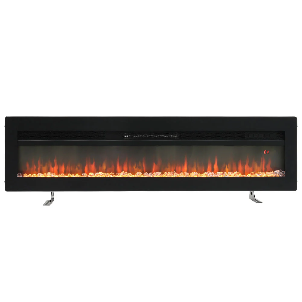 Electric Fireplace With Adjustable Flames, Wall Mounted Or Freestanding - Image 2