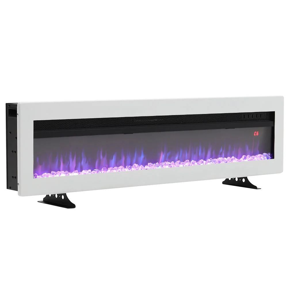 Electric Fireplace With Adjustable Flames, Wall Mounted Or Freestanding - Image 10