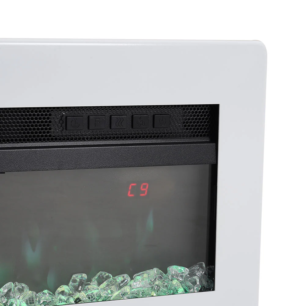Electric Fireplace With Adjustable Flames, Wall Mounted Or Freestanding - Image 13