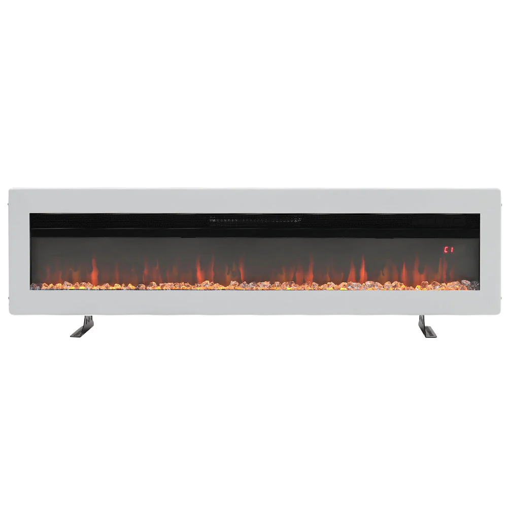 Electric Fireplace With Adjustable Flames, Wall Mounted Or Freestanding - Image 8
