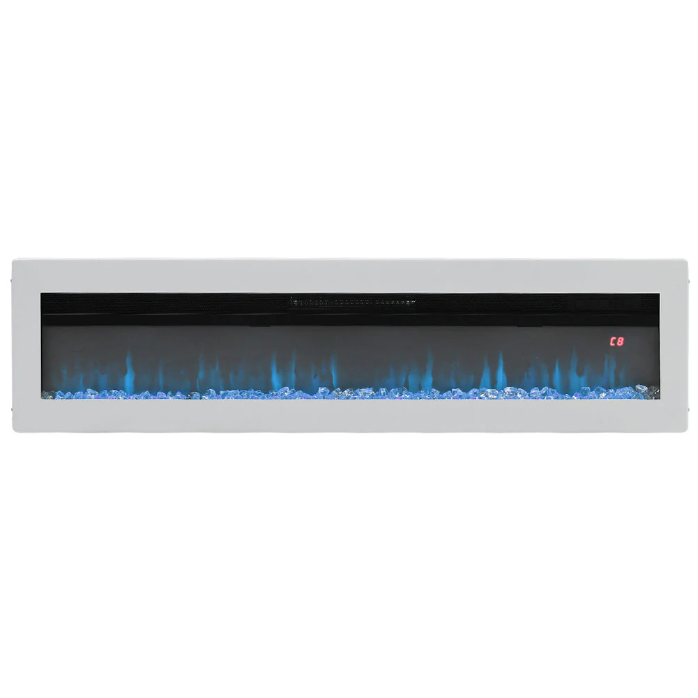 Electric Fireplace With Adjustable Flames, Wall Mounted Or Freestanding - Image 9