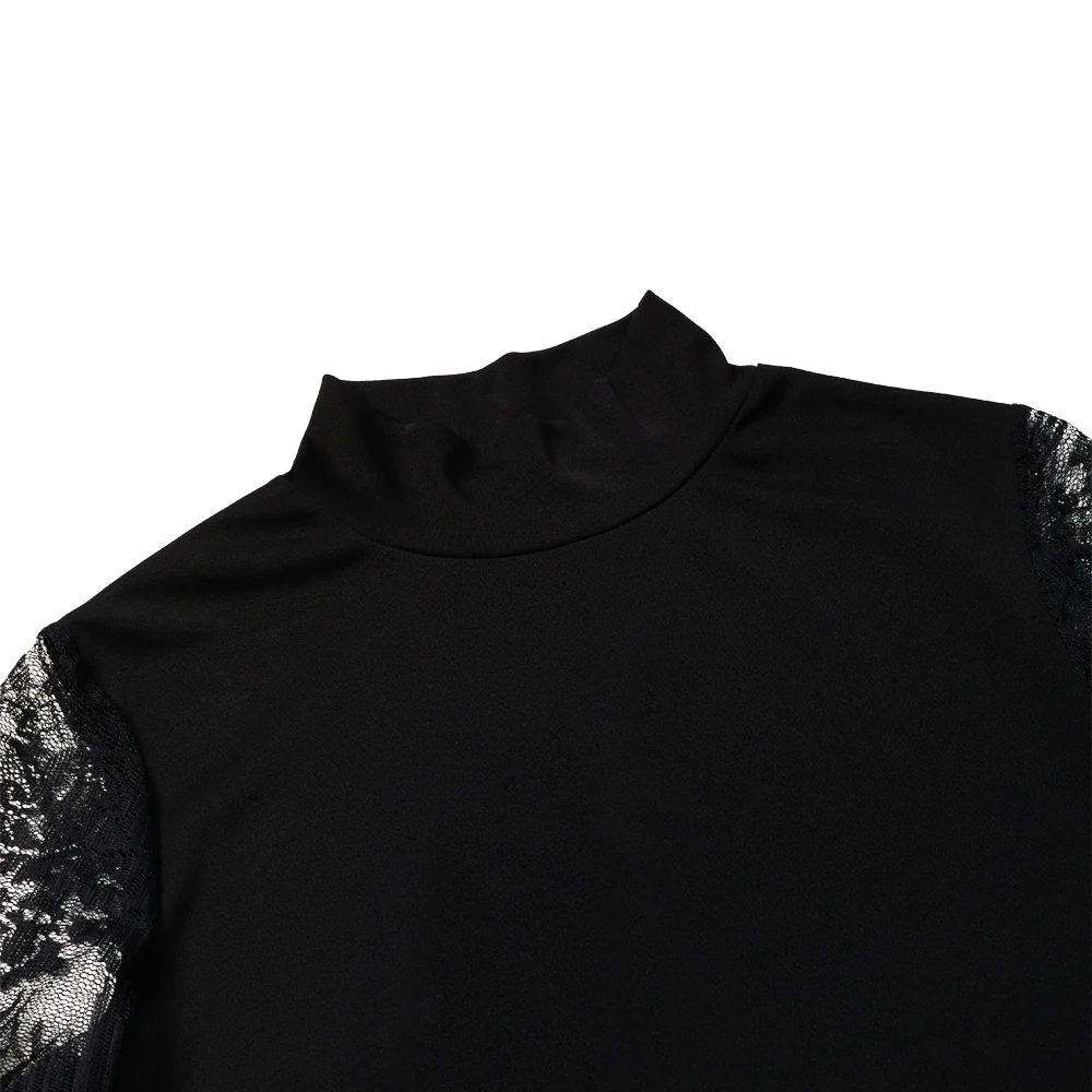 Elegant Black Long Sleeve Bodysuit - Image 5