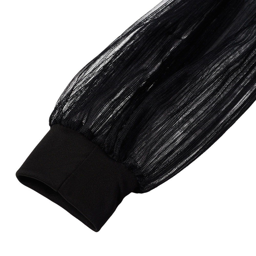 Elegant Black Long Sleeve Bodysuit - Image 6