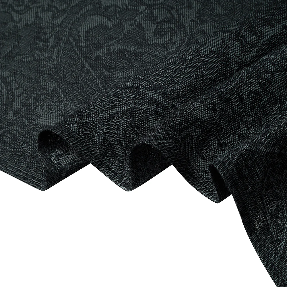 Elegant Jacquard Faux Cashmere Scarf Shawl - Image 5