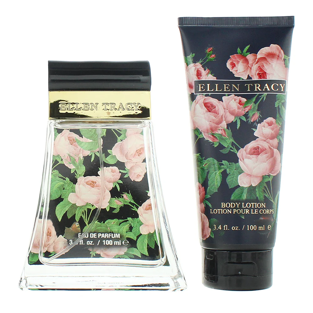 Ellen Tracy Classic Florals Black Courageous Photobox 2 Piece Gift Set: Eau De P - Image 2