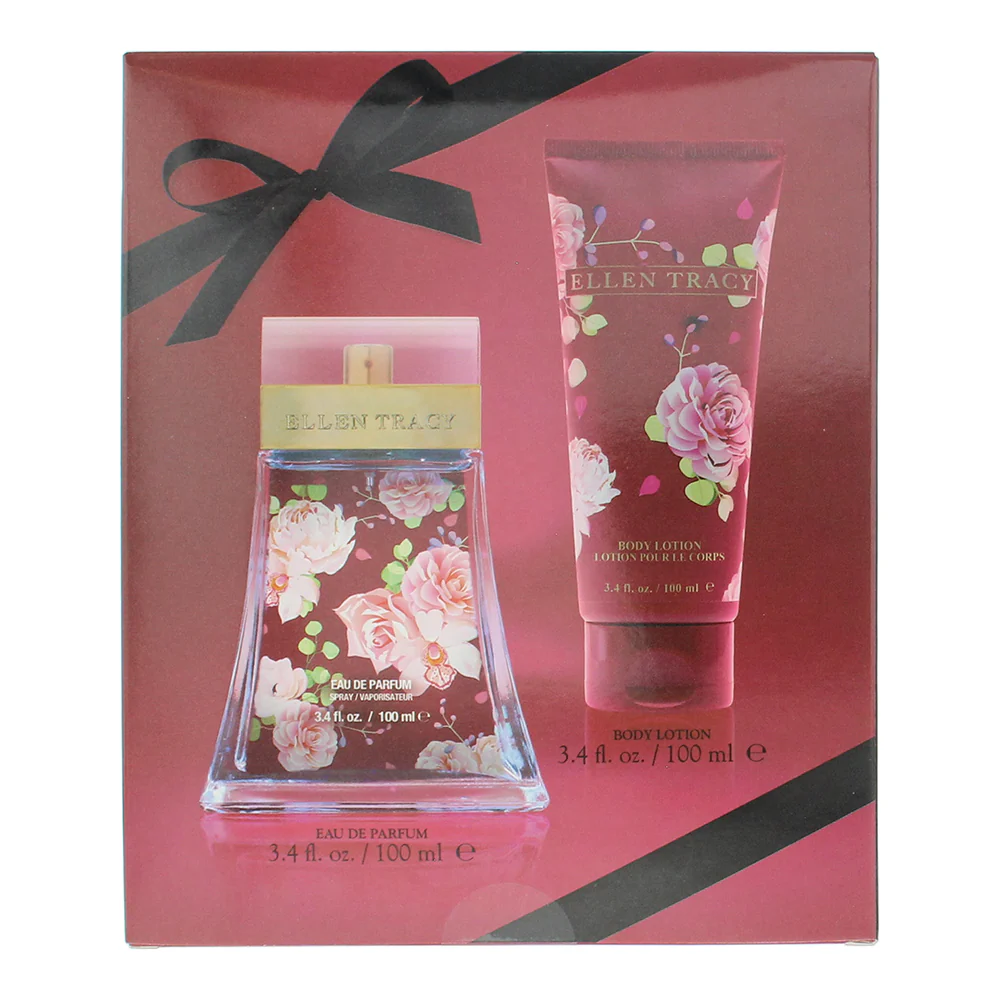 Ellen Tracy Classic Florals Red Sensational Photobox 2 Piece Gift Set: Eau De Pa - Image 3