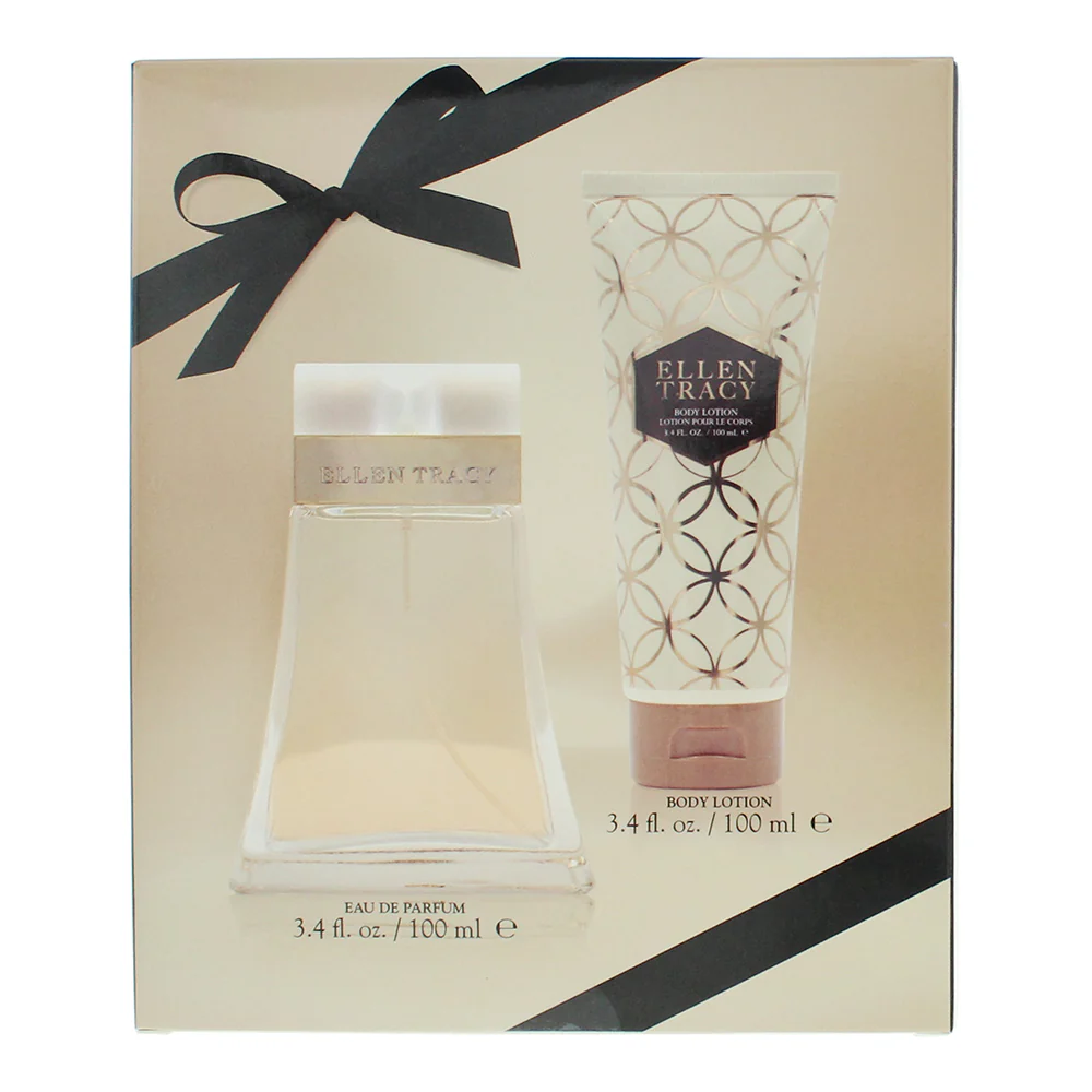 Ellen Tracy Classic Photobox 2 Piece Gift Set: Eau De Parfum 100ml - Body Lotion - Image 3